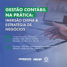 Gestão Contábil na Prática: Imersão China & Estratégia De Negócios
